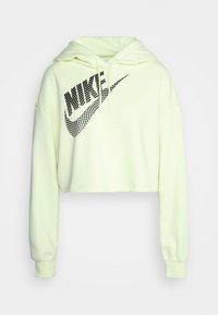 HOODIE CROP - Džemperis su gobtuvu - luminous green