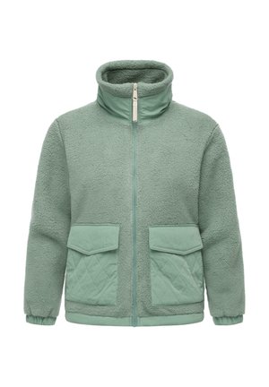 PLÜSCH ARCTIKA II - Giacca in pile - dusty green