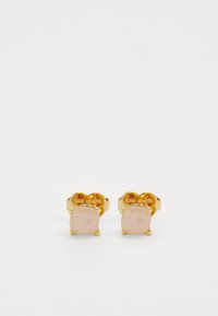 LITTLE LUXURIES SQUARE STUDS - Earrings - dusty pink