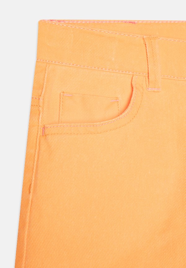 Denim shorts - orange pop3