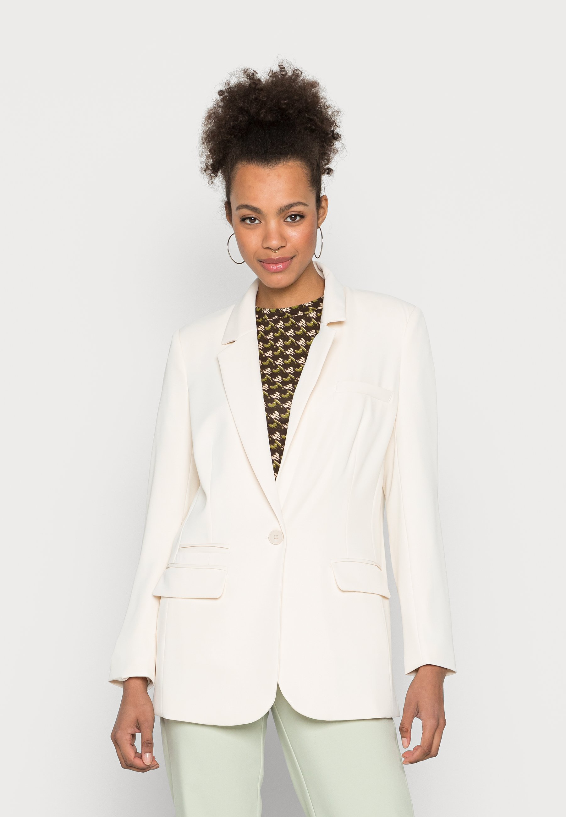 Vero Moda VMTONE - Blazer - birch/crème - Zalando.nl
