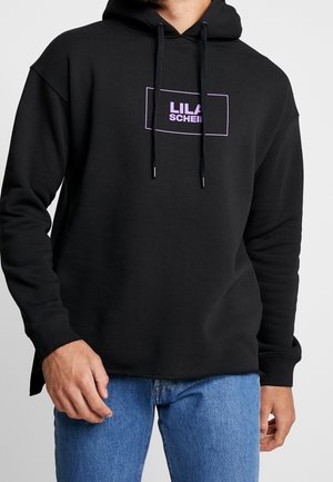 Jersey con capucha - black