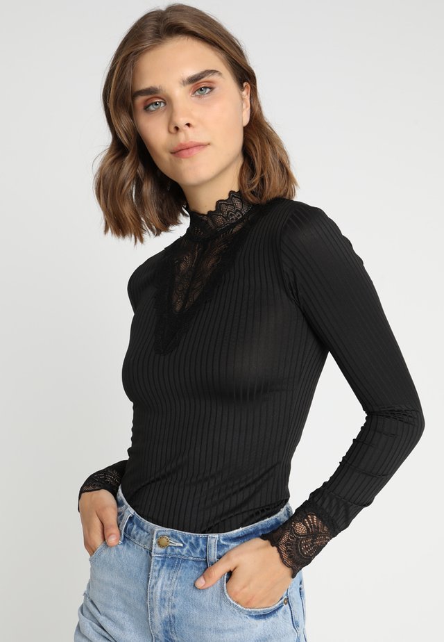 Maglietta a manica lunga - black