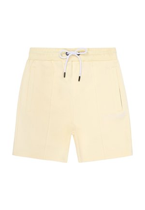 BASIC SWEATSHORTS - Shorts - lightyellow
