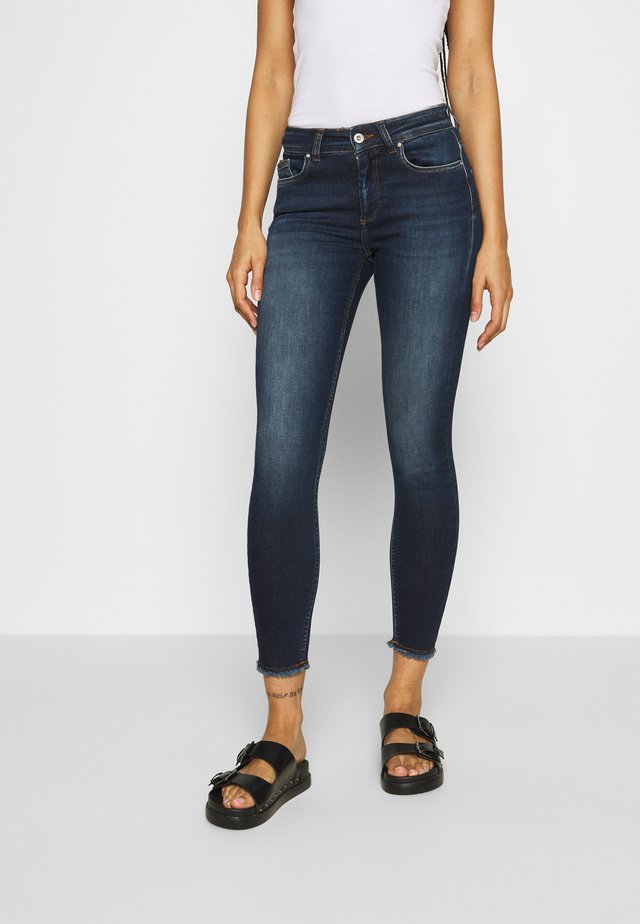 ONLBLUSH LIFE  - Jeans Skinny Fit - dark blue denim