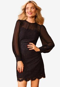 Love & Roses PETITE FIT  - Enostavna obleka - black lace