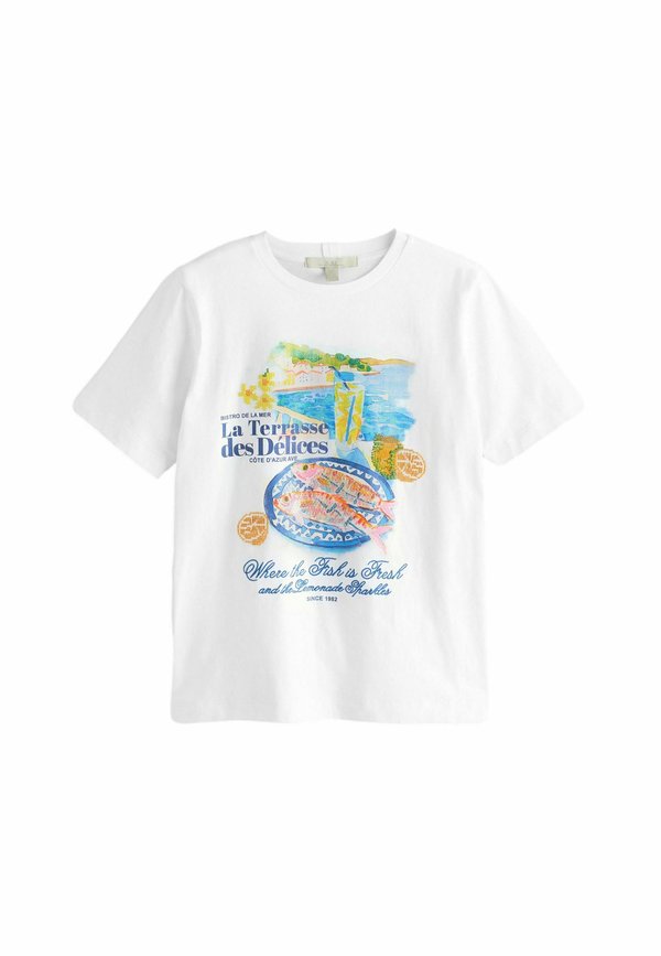 REGULAR FIT  OCHRE HEAVYWEIGHT - T-Shirt print