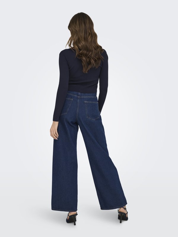 JDYDONNEL EMBROIDERY CARDIGAN - Cardigan - night sky4