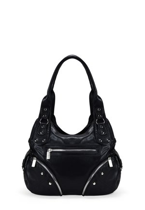 DE HOMBRO CON BOLSILLOS - Bolso de mano - black