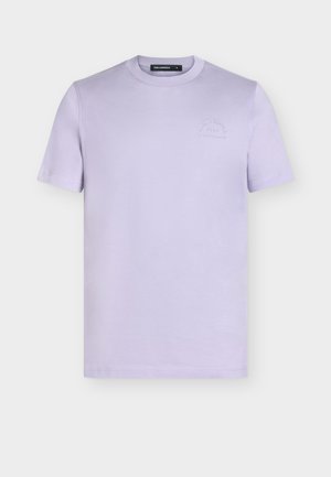 KARL LAGERFELD, T-SHIRT CREWNECK - T-shirts basic - lilac