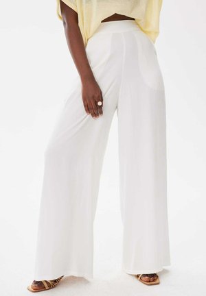 QUEEN - Pantalon classique - white