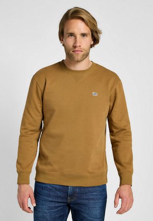 Lee PLAIN CREW SWS - Felpa - glazed ginger