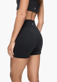 Bershka QUICK-DRY & BREATHABLE - Leggings - Byxor - black
