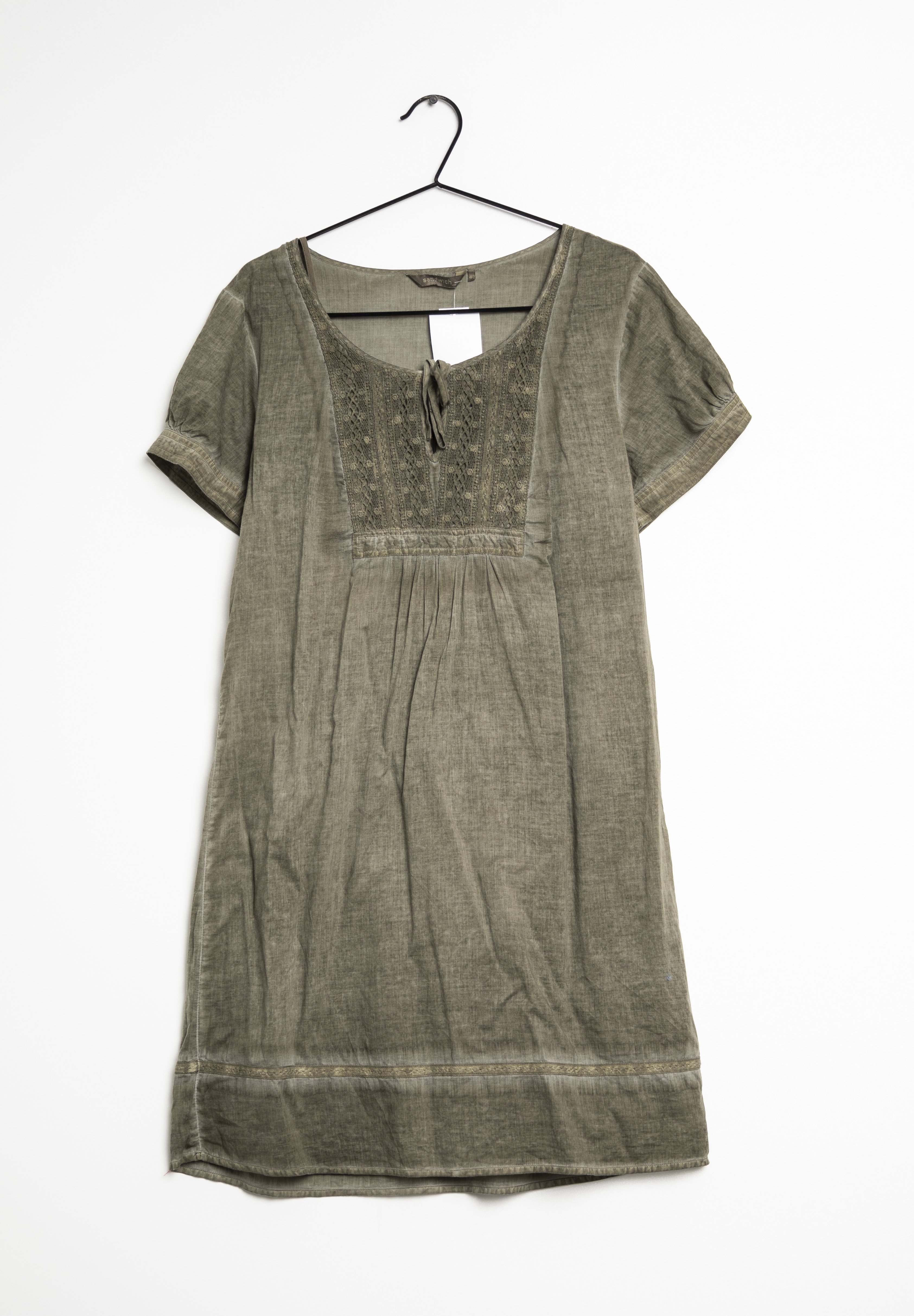 Sandwich Jurk - green/groen - (Pre-owned) - Zalando.nl