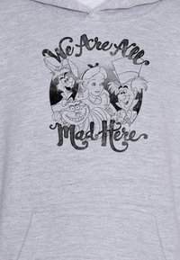 Disney ALICE IN WONDERLAND ALL MAD HERE - Jersey con capucha - heather grey