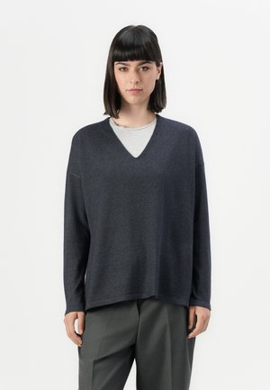 ONLAMALIO LIFE V NECK - Pullover - ombre blue