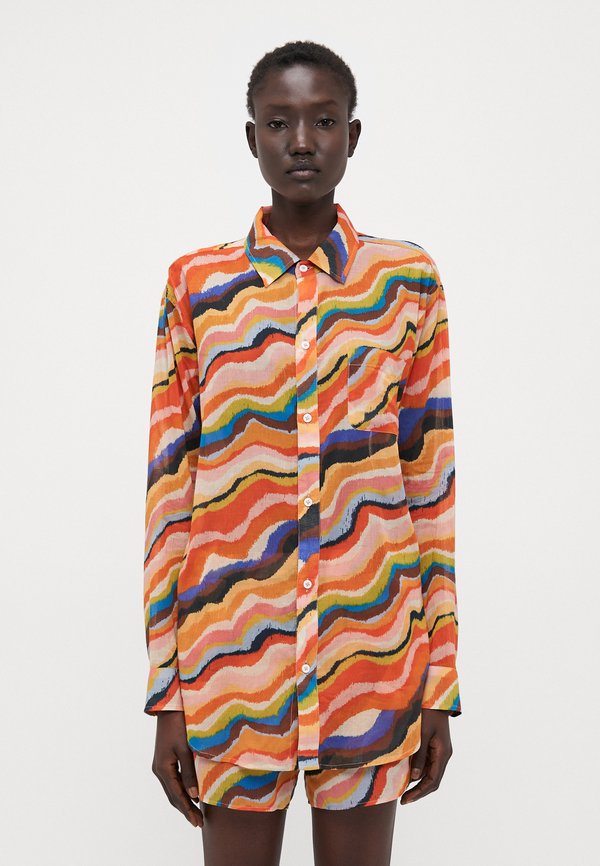 LOUNGE SHIRT EASY SHORT - Pyjama set - multicolor