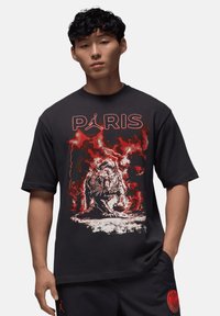 Jordan PARIS ST. GERMAIN GRAPHIC - T-shirt imprimé - schwarzbeige