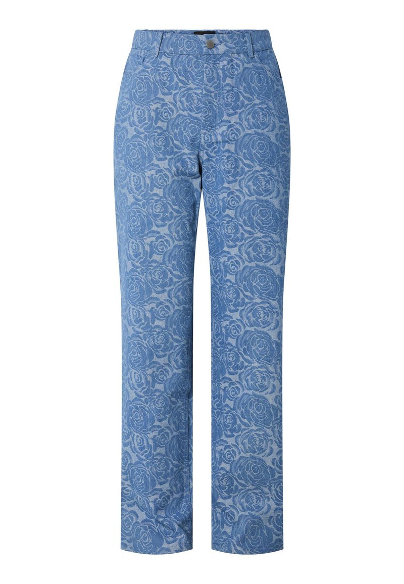 Pieces Relaxed fit jeans blauw