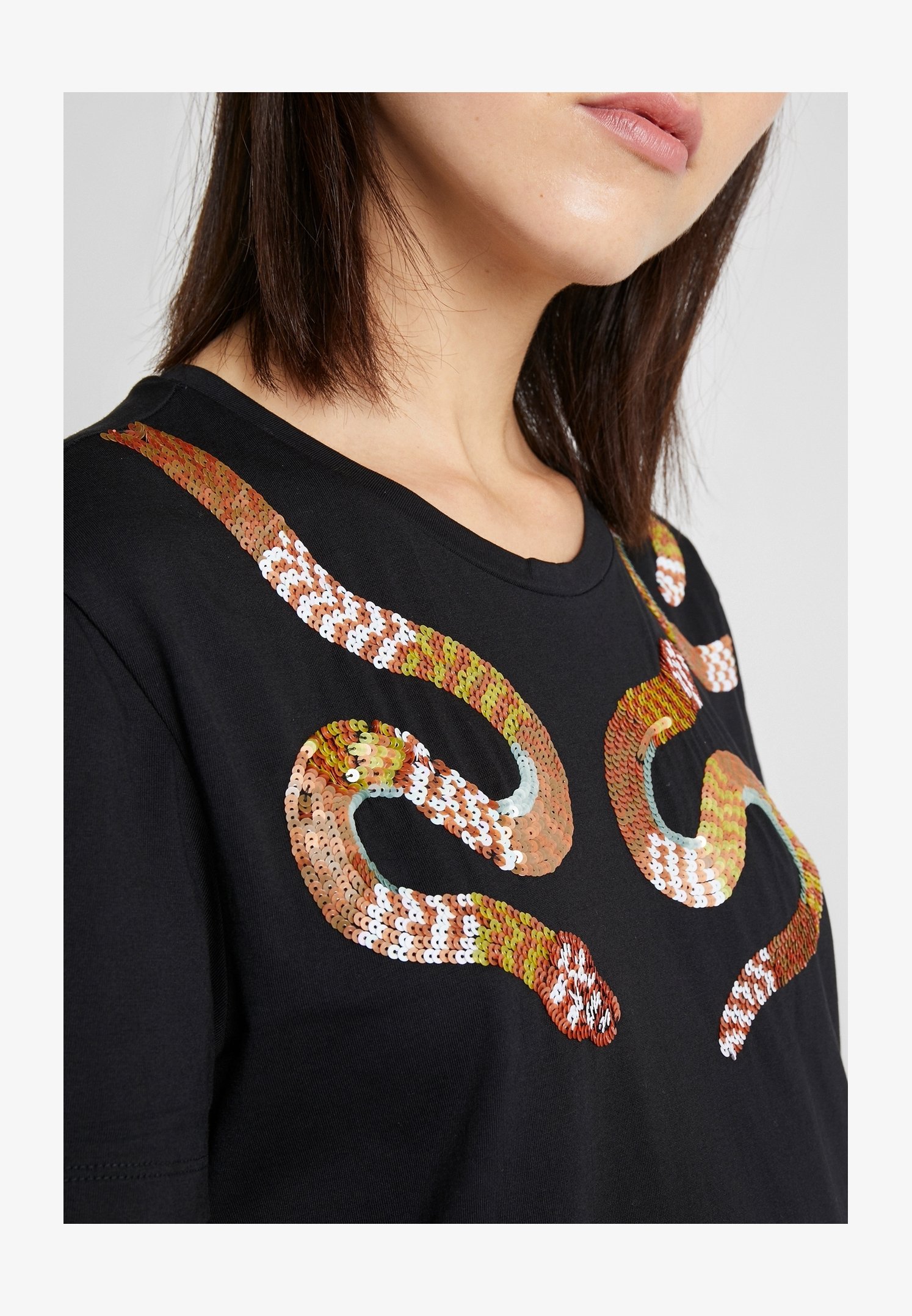 T-Shirt Bimba 0-24 Mesi Con Manica A Farfalla – Leggera E In Puro Cotone, Fantasia Multicolore A Righe
