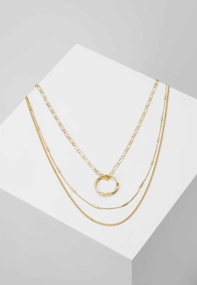 Damen Halsketten | Orelia OPEN CIRCLE CHAIN 3 PACK Halskette pale gold-coloured/goldfarben - AI17662 Damen Halsketten | Orelia OPEN CIRCLE CHAIN 3 PACK Halskette pale gold-coloured/goldfarben - AI17662