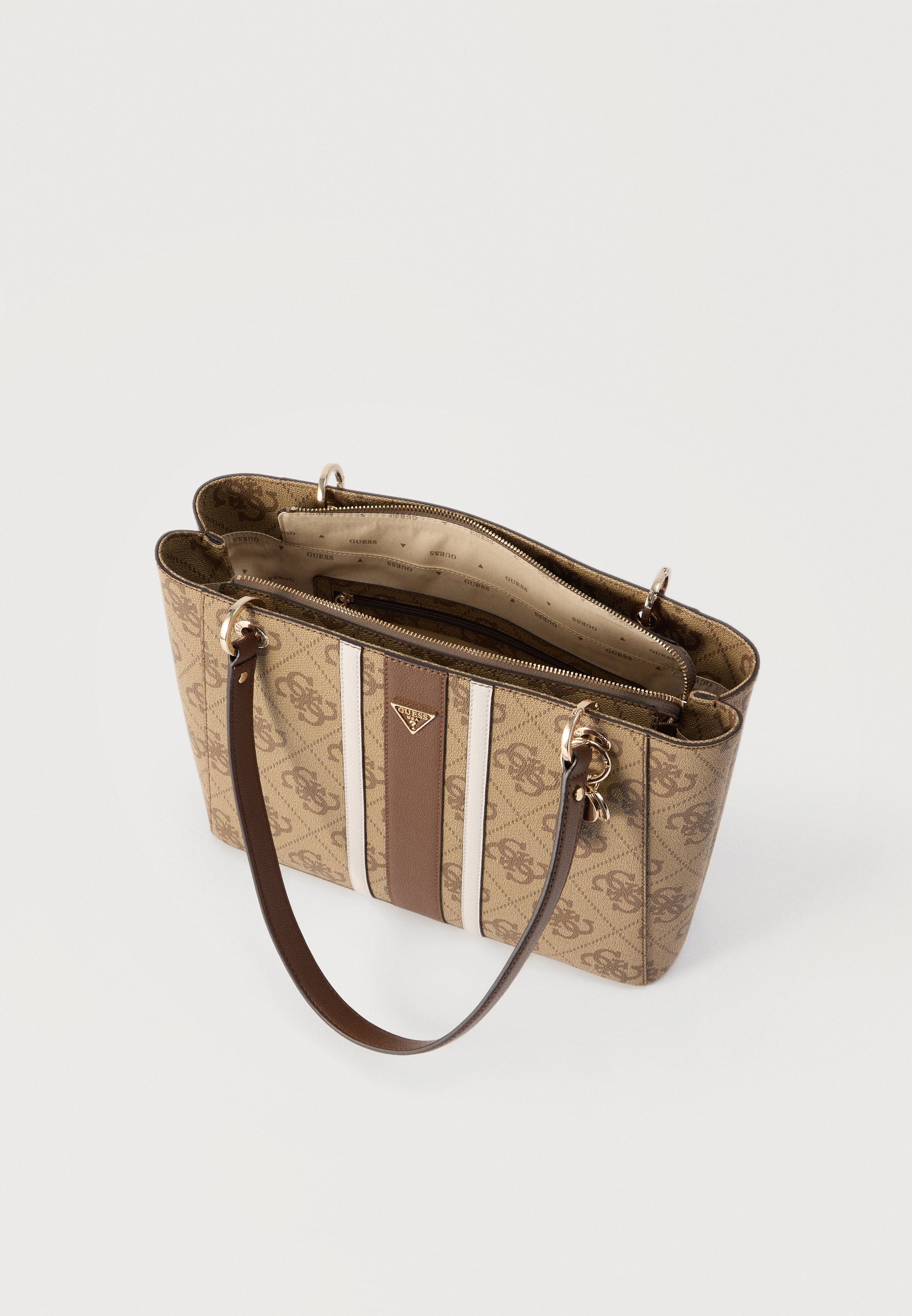Guess NOELLE Bolso Shopping Latte brown marr n Zalando es Guess NOELLE Bolso Shopping Latte brown marr n Zalando es