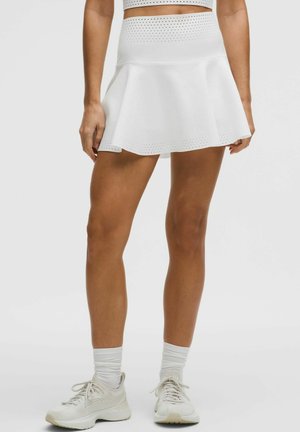 VENTILATED HIGH-RISE TENNIS - Falda de deporte - white