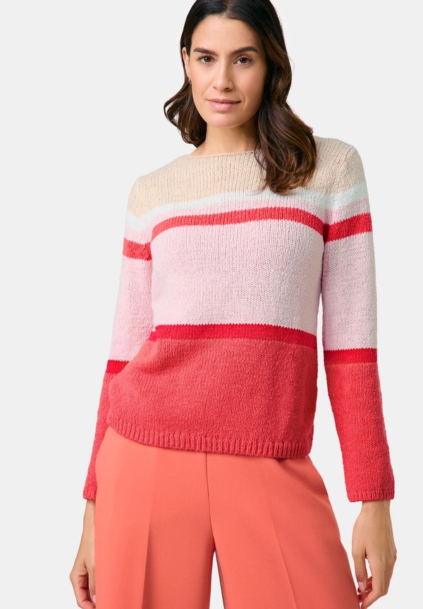 Strickpullover - sunrise lilac stripe