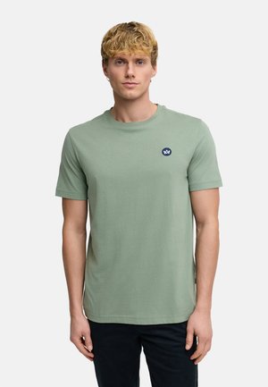 Kronstadt T-shirts basic - hedge green