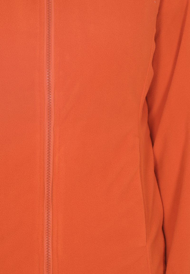 Veste polaire haute visibilité orange fluo et bleu marine Polgo