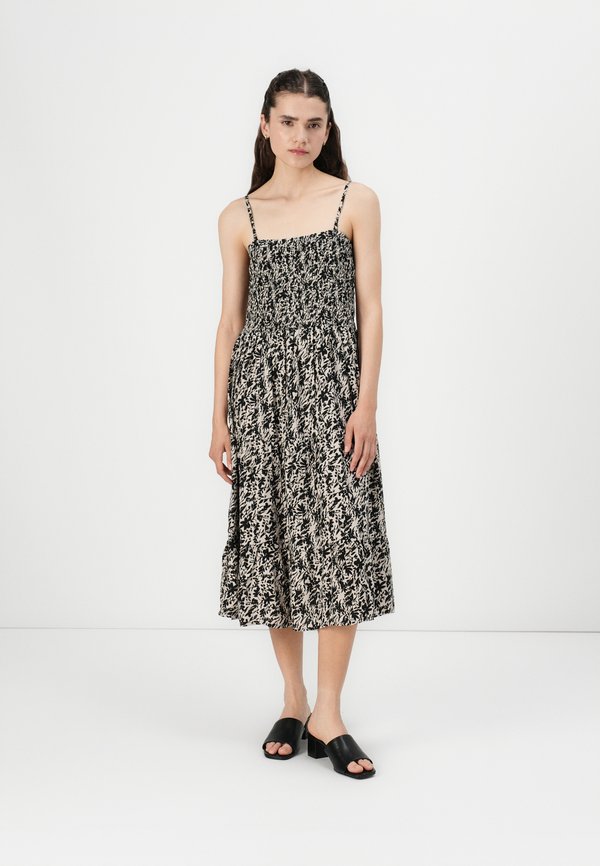 ONLZELINA LIFE SMOCK  DRESS SKIRT - Day dress - pumice stone