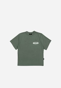 YARD BOXY UNISEX - Triko s potiskem - loden green
