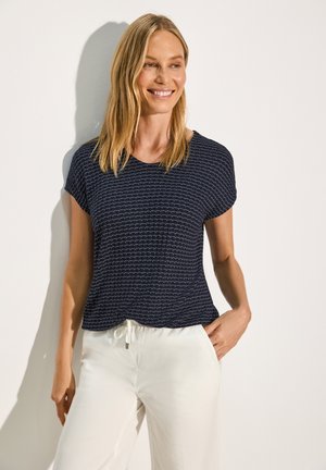 Cecil B323067 T-Shirt Structuré Avec Nu0153ud, Balmy Kaki, XS Femmes