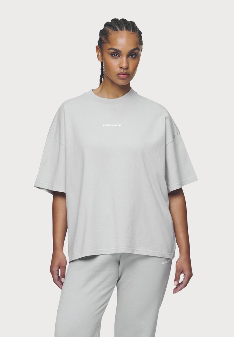 Pegador BRACY - T-shirts - washed sky grey
