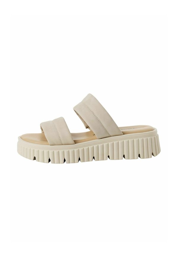 Pantolette hoch - ivory