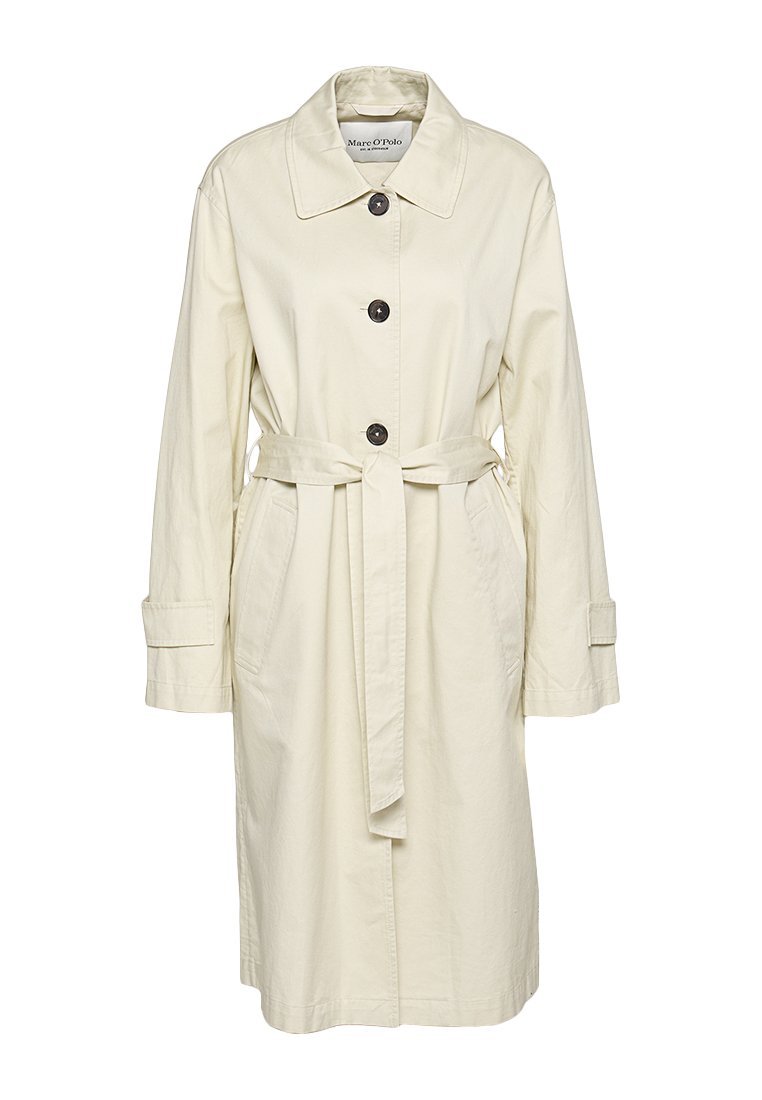 Marc O’Polo Trenchcoat zandkleur