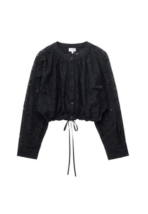 & OTHER STORIES, & OTHER STORIES LACE BLOUSE - Blouse - black