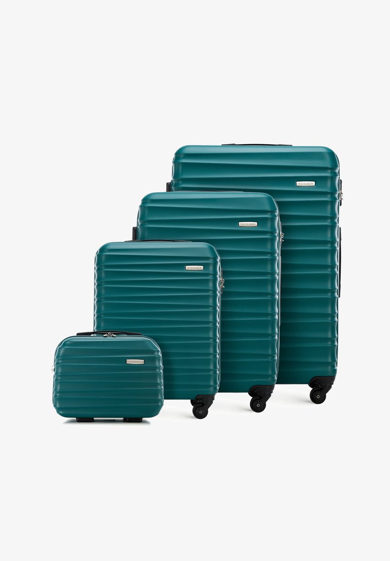 WITTCHEN LUGGAGE SET WITH WASH BAG FROM ABS - Kofferset - green