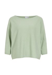 Neizvēlēts, smoke green detail melange