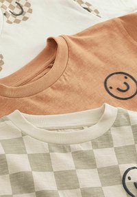 Next SHORT SLEEVE CHARACTER 3 PACK - T-Shirt print - ecru neutral