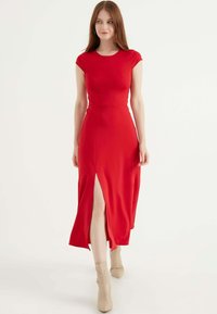 Herita FRONT-SLIT - Vardagsklänning - red
