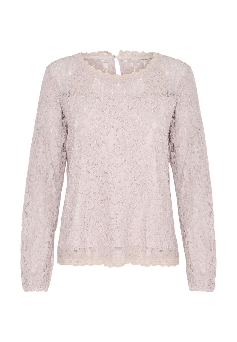 Cream Blouse roze