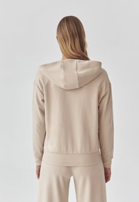TATUUM ANUBI - Cipzáras pulóver - beige