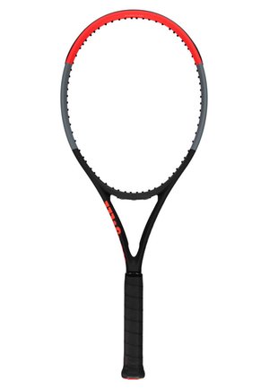 CLASH 100 - Tennisracket - black/red