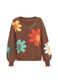 myMo Strickpullover - coffee