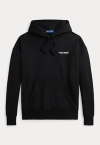 RELAXED FIT POLO SPORT HOODIE UNISEX - Sweatshirt - black