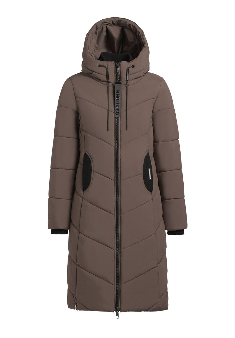 khujo Wintermantel taupe