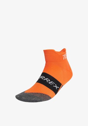 HEAT RDY TRAIL SPEED ANKLE 1PP - Calcetines de deporte - semi impact orange white