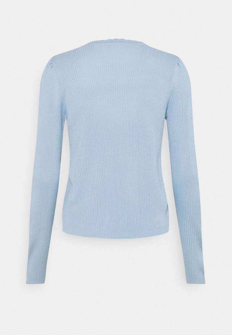 Damen Strickjacken | Vila VIPOPSA Strickjacke cashmere blue/hellblau - DY94703 Damen Strickjacken | Vila VIPOPSA Strickjacke cashmere blue/hellblau - DY94703