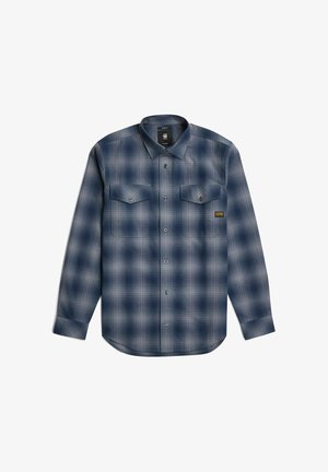 G-STAR, MARINE SLIM SHIRT - Hemd - rank blue vanderbilt check